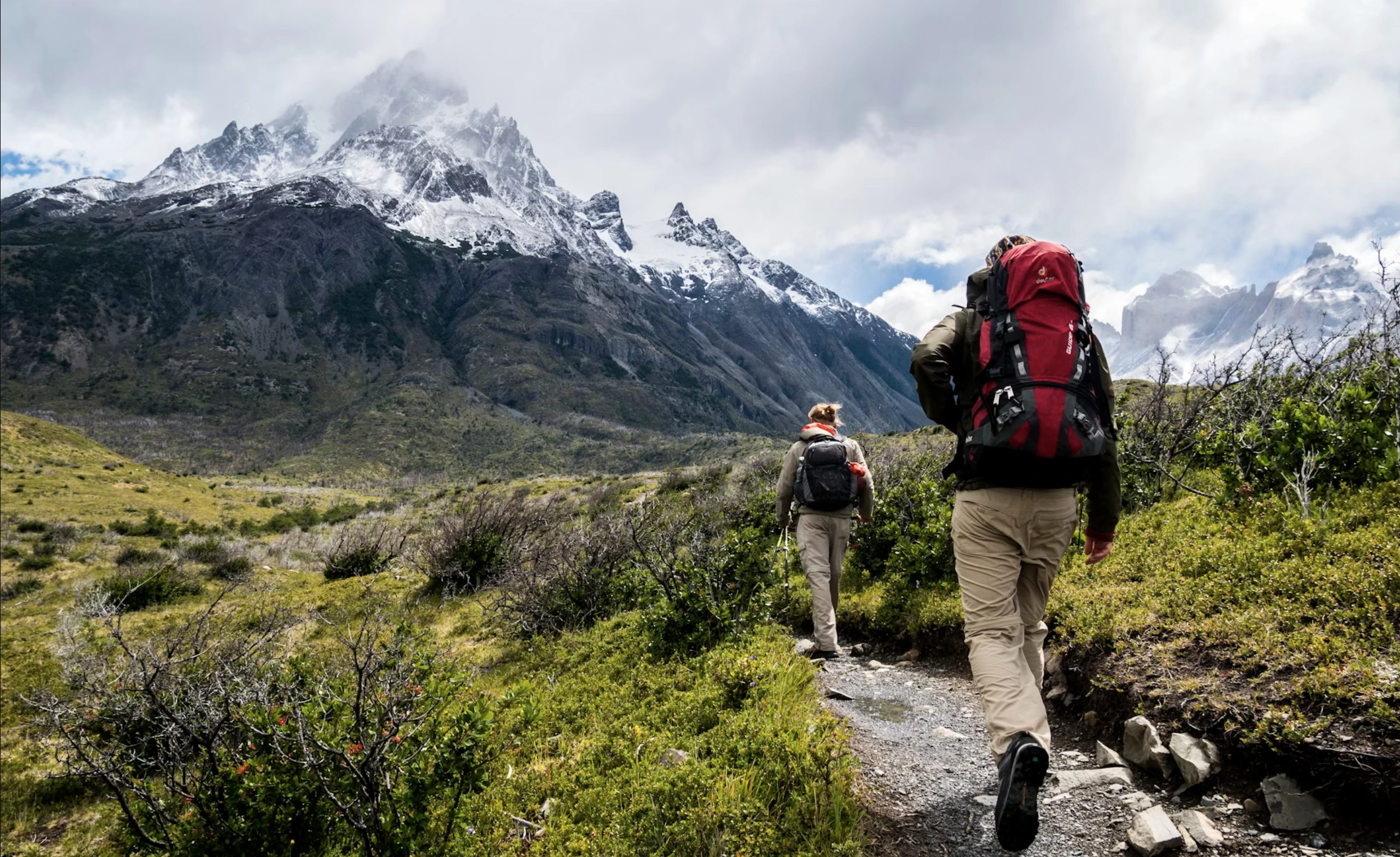 A beautiful tropical beach with volcanic mountains on Komodo Island, a must-see destination in Indonesia.